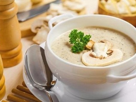 Krēmīgā sēņu zupa