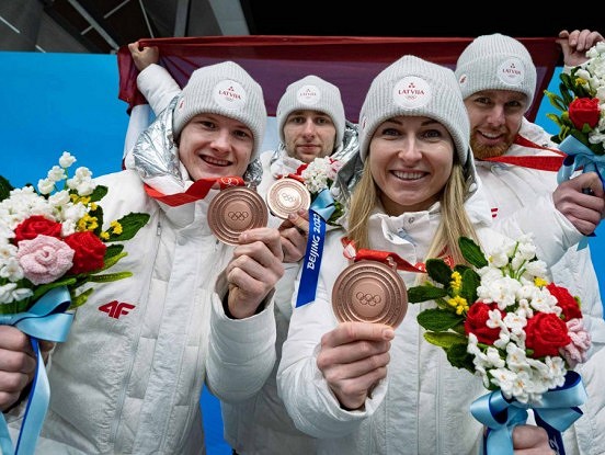 LIVE VIDEO: Sagaidi mūsu bronzas Olimpiešus